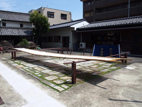 工房の中庭